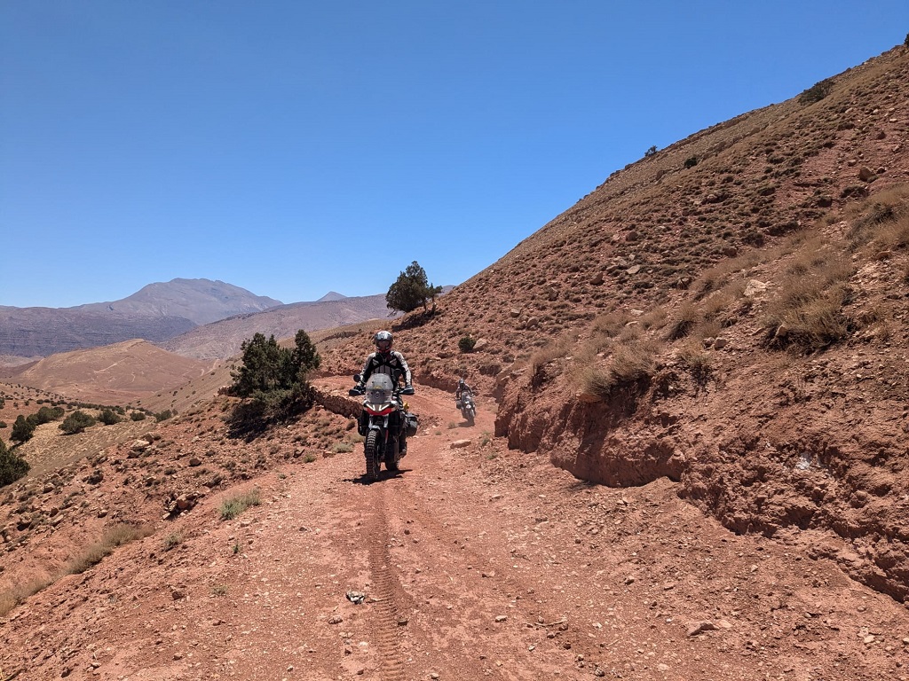 Voyage moto au Maroc - Les aventures de Michel, Ixtem Moto